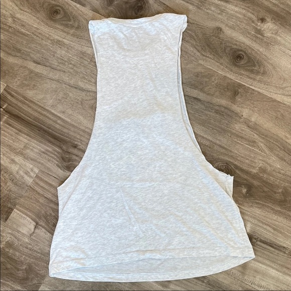 puppies make me happy muscle tank - Picture 3 of 3